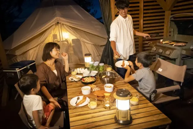 舞子グランピング_夜キャンプ
