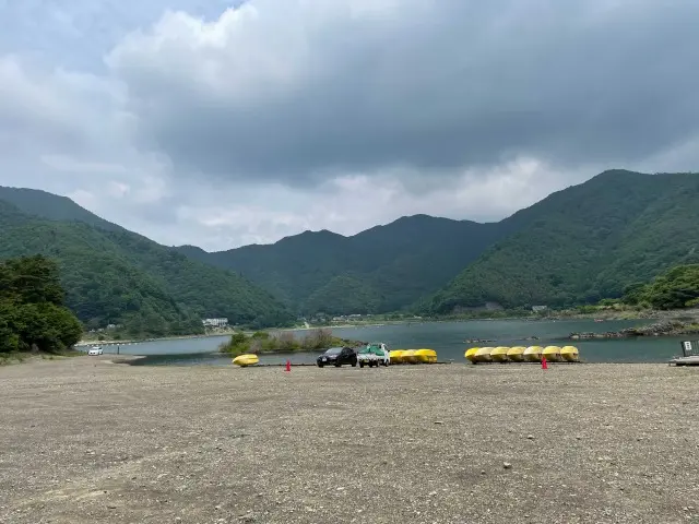 精進湖自由キャンプ場