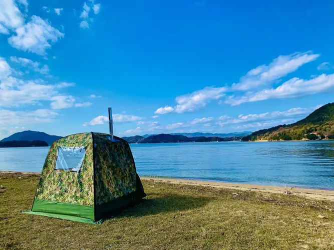 Island Camp 百島_テントサウナ