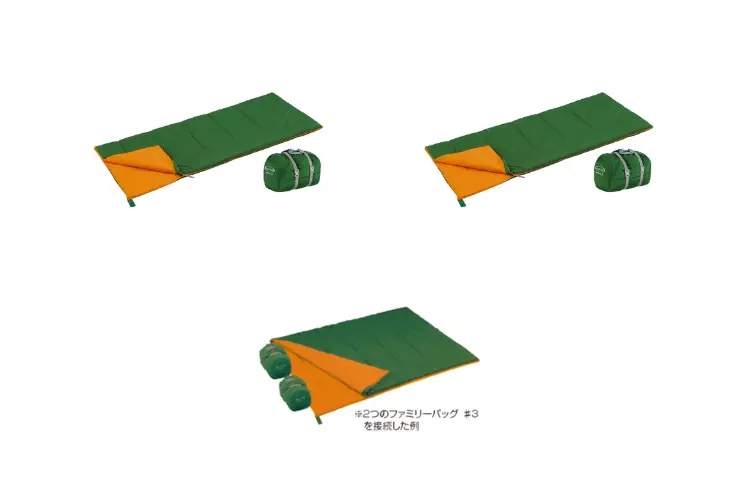 寝袋(シュラフ)レンタル】【mont-bell(モンベル)】ファミリーおすすめ 