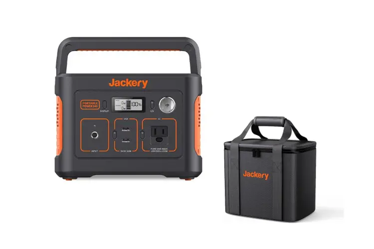 Jackery ポータブル電源 240とケース