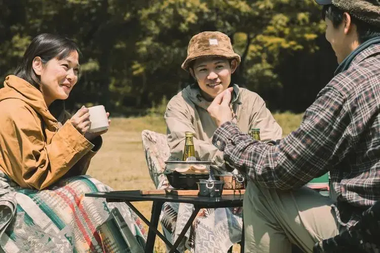 3人用ビギナーセット(冬)使用イメージ