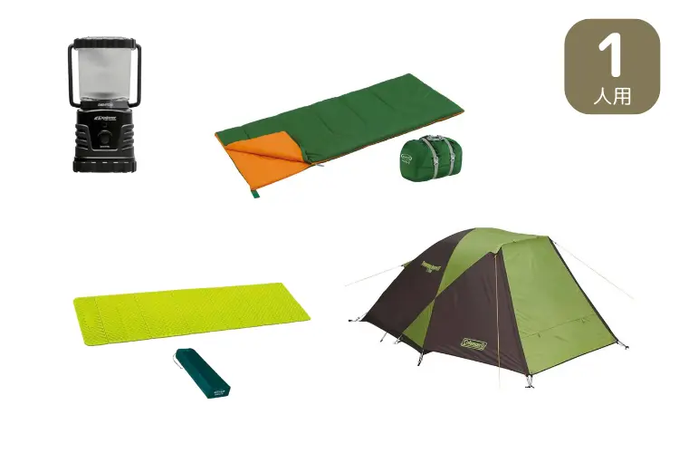 【FUJI ROCK FES用】ソロ用フェスセット
