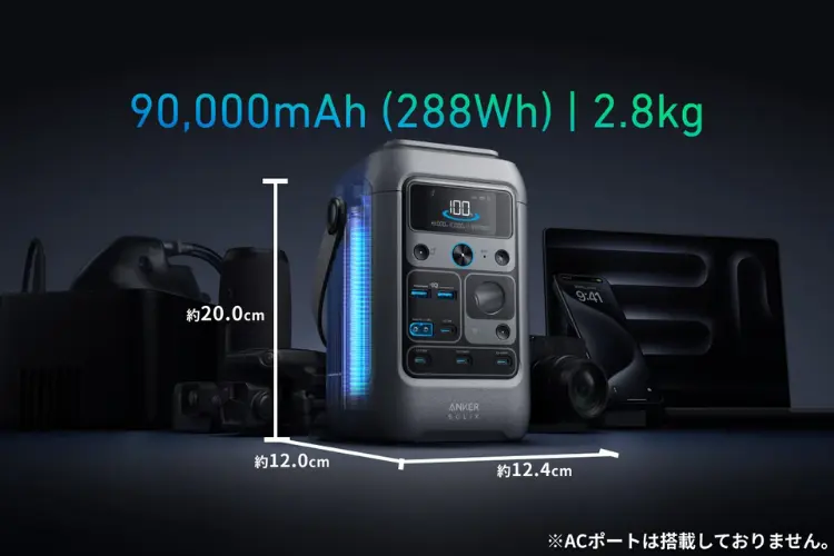 Solix C300 DC Portable Power Station